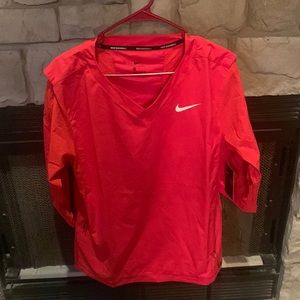 Nike | Shirts | Red Nike Baseball Short 